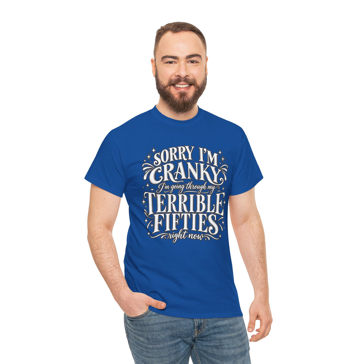 Sorry I'm Cranky—Terrible Fifties Funny Graphic Tee