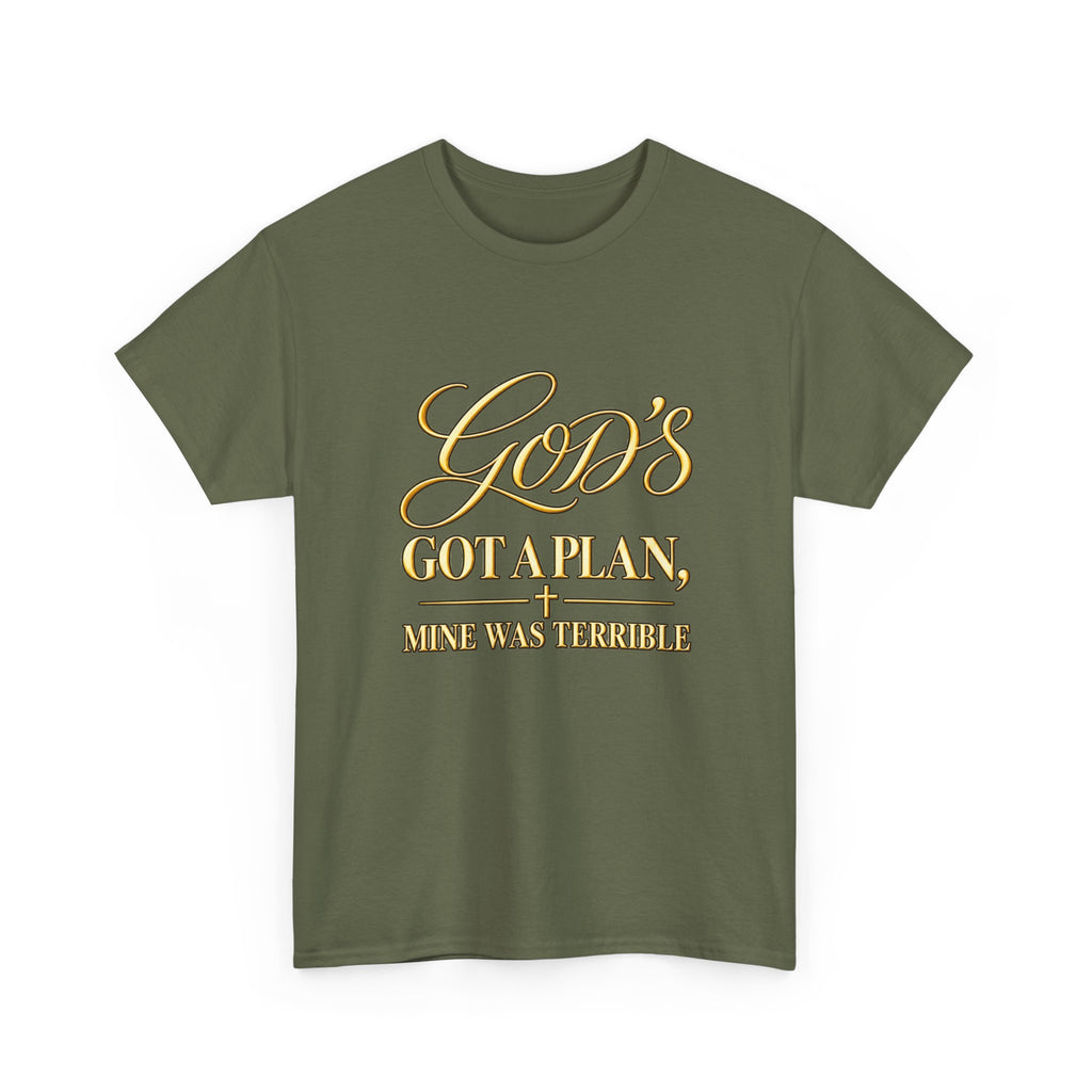 God's Got a Plan T‑Shirt — Inspirational Christian Faith Tee