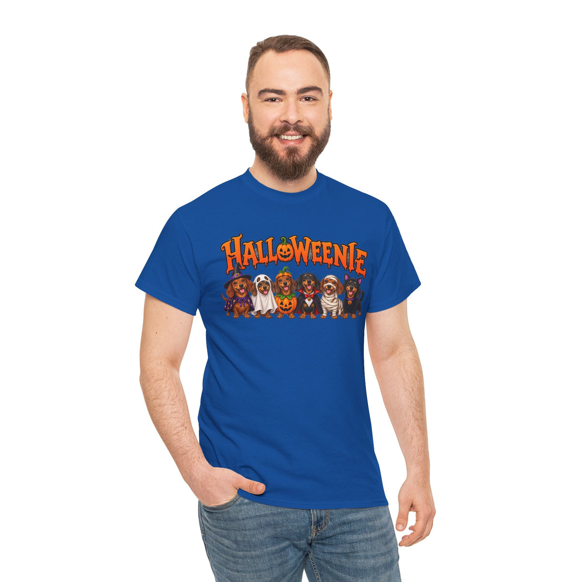 Halloweenie Dachshund T-Shirt | Halloween Dog Graphic