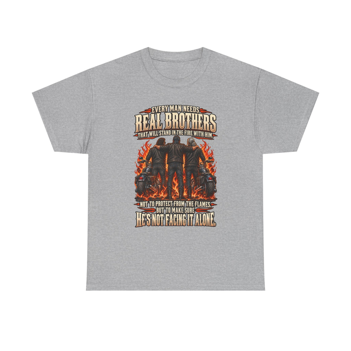 Real Brothers Graphic T-Shirt – Brotherhood and Strength
