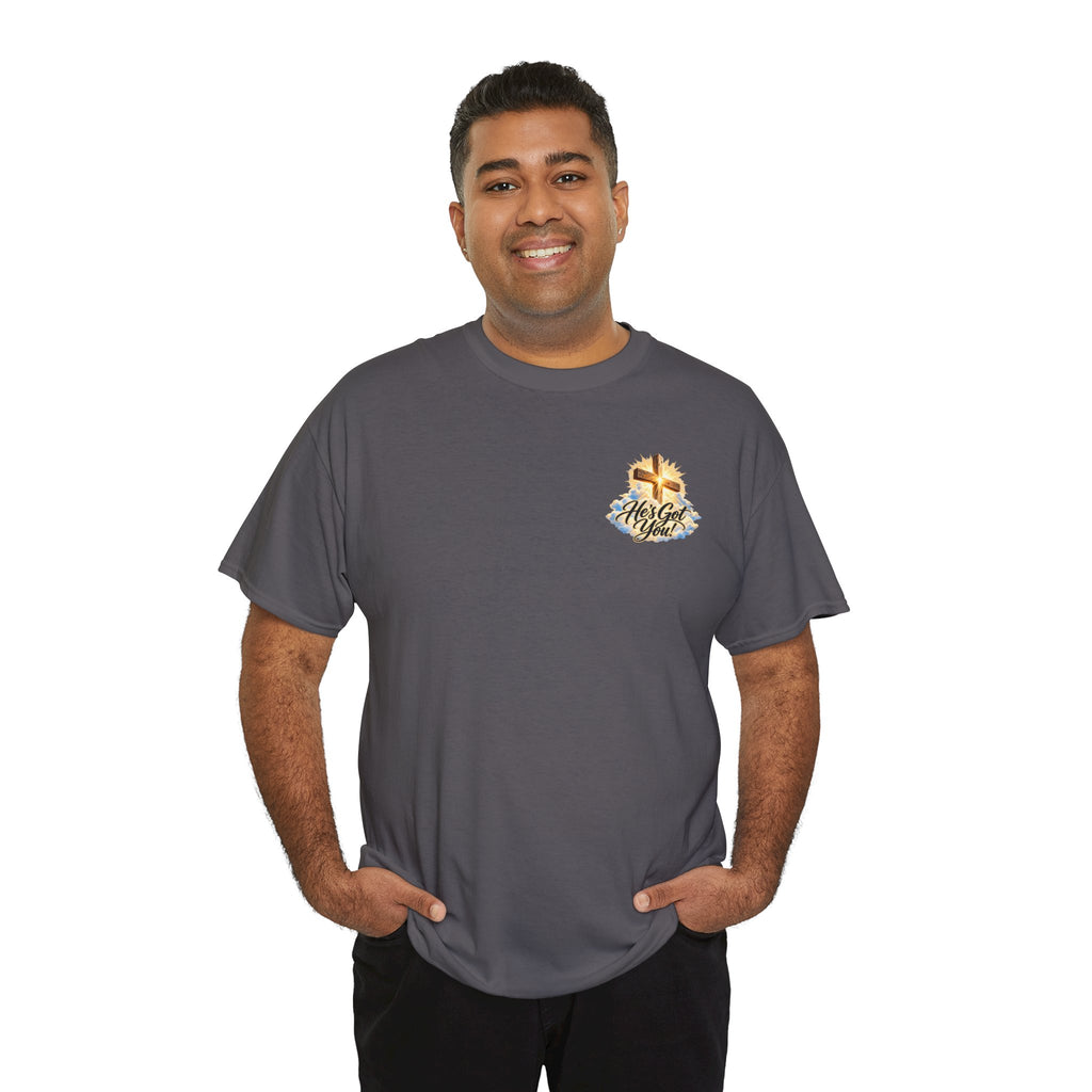 Don't Overthink It He's Got You Tee — Christian Cross Inspirational T‑Shirt