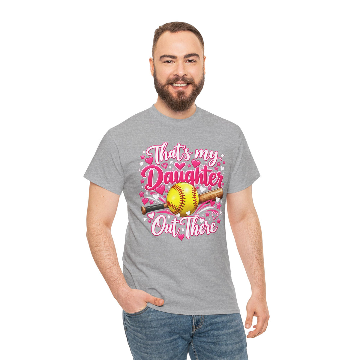 That’s My Daughter Out There Softball T-Shirt