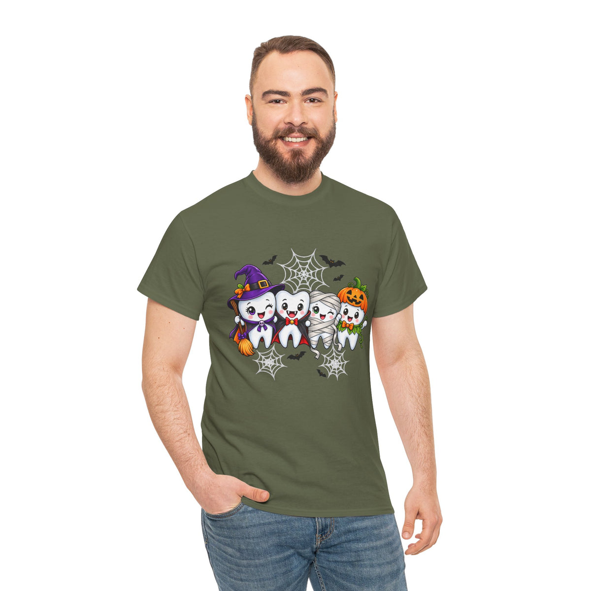 Halloween Teeth T-Shirt | Cute Dental Costume Graphic