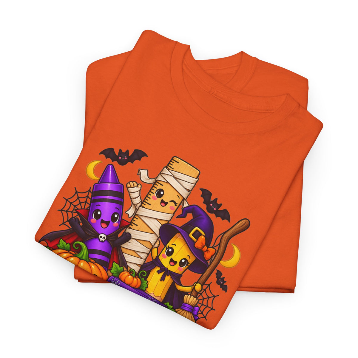 Halloween Teacher Tee — "What A Boo-tiful Day To Learn" Kids' Classroom Shirt