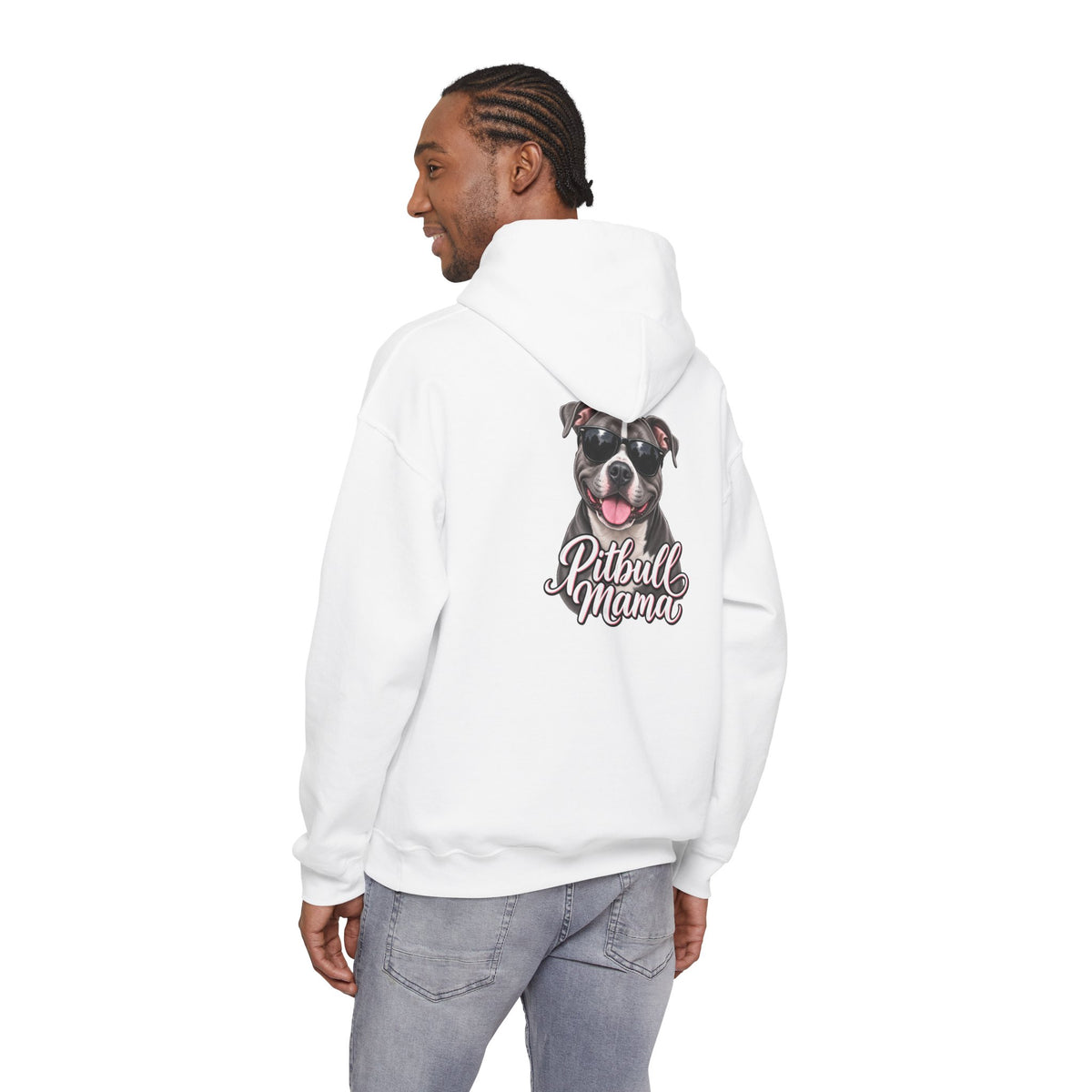 Pitbull Mama Hoodie — Cute Pitbull Dog Mom Pullover
