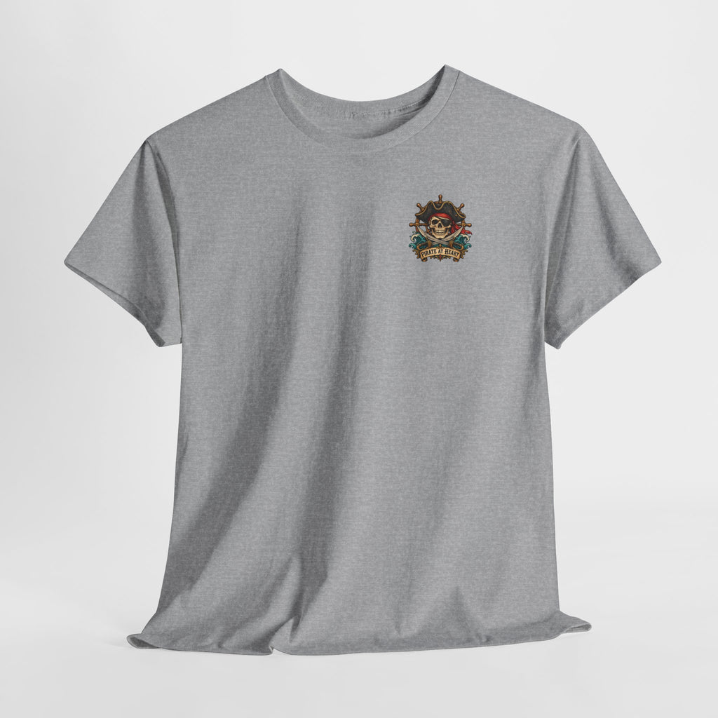 Pirate Skull Tee — "I Was a Pirate" Nautical Skull, Water • Alcohol • Booty • Boats Graphic T‑Shirt