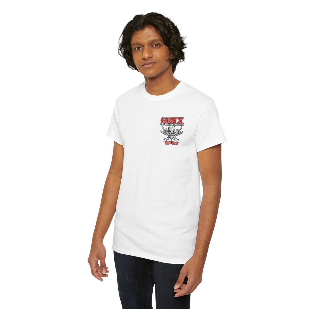 Gen X T‑Shirt — "The Badass Generation" Skull & Crossbones Retro Tee